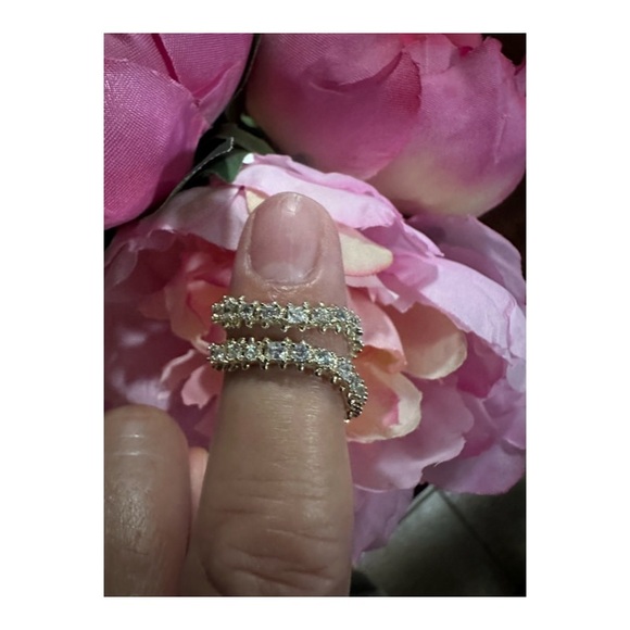 Kendra Scott Beck Wrap Ring. Size 6 GOLD tone - Picture 10 of 10